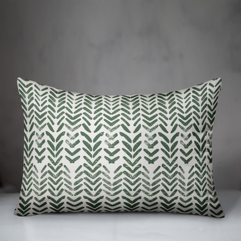 Outdoor Throw Pillow, Gray