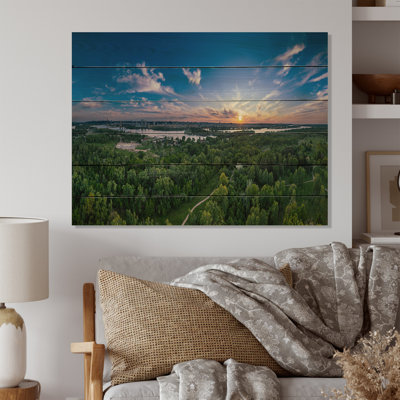 " Rural Summer Sunset In Alabama "
