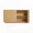 Sideboard Storage Cabinet TV Stand with wave pattern Buffet Cabinet Wooden-1547415988