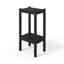 Table d'appoint en PEHD résistant aux UV l 18,45 po Vinnie-728386165