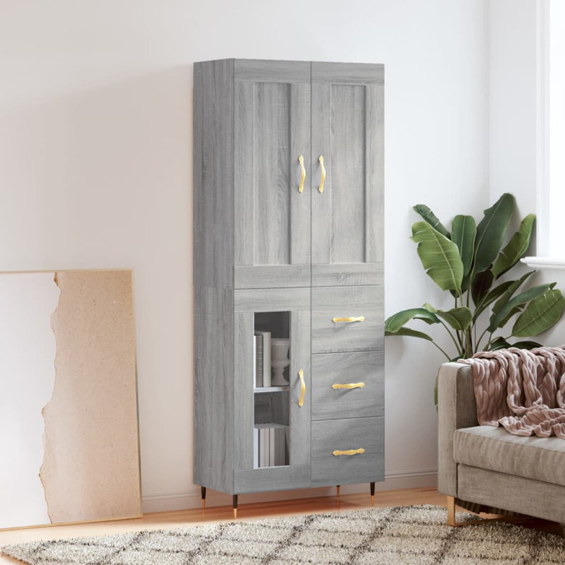 Cassimere 69.5cm Sideboard, Grey Sonoma
