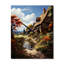 Paysage de campagne anglaise en Angleterre - horloge murale moderne Angleterre-99632207