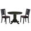 Gallatin Solid Wood Top Pedestal Dining Set-48903112-124434750