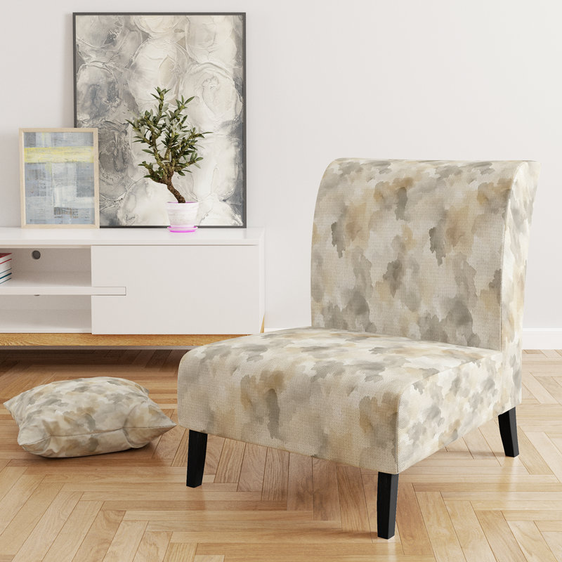 Fauteuil de chambre Abstract, Pantoufle sans accoudoirs