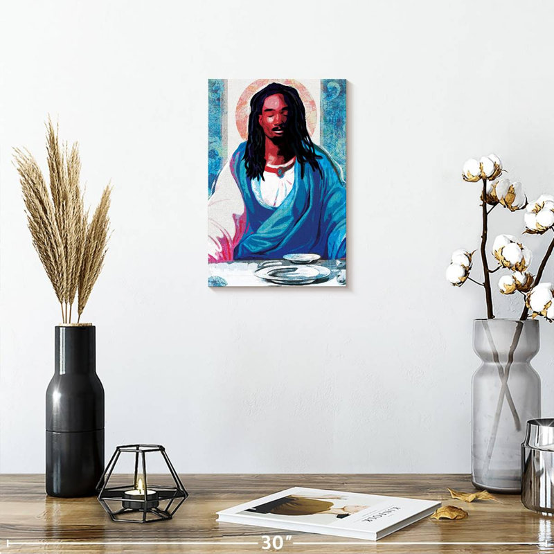 Adella Black Christ, 12" H x 8" W