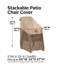 Housse pour chaise de patio Veranda Best-90544501-93810270