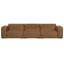 Rex 122" Genuine Leather Modular Sofa-98738257