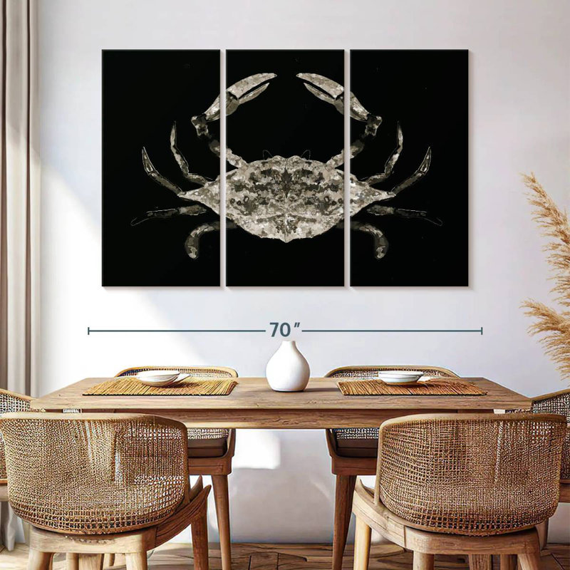 Crabe côtier Brampt I, H 42 po x l 65 po