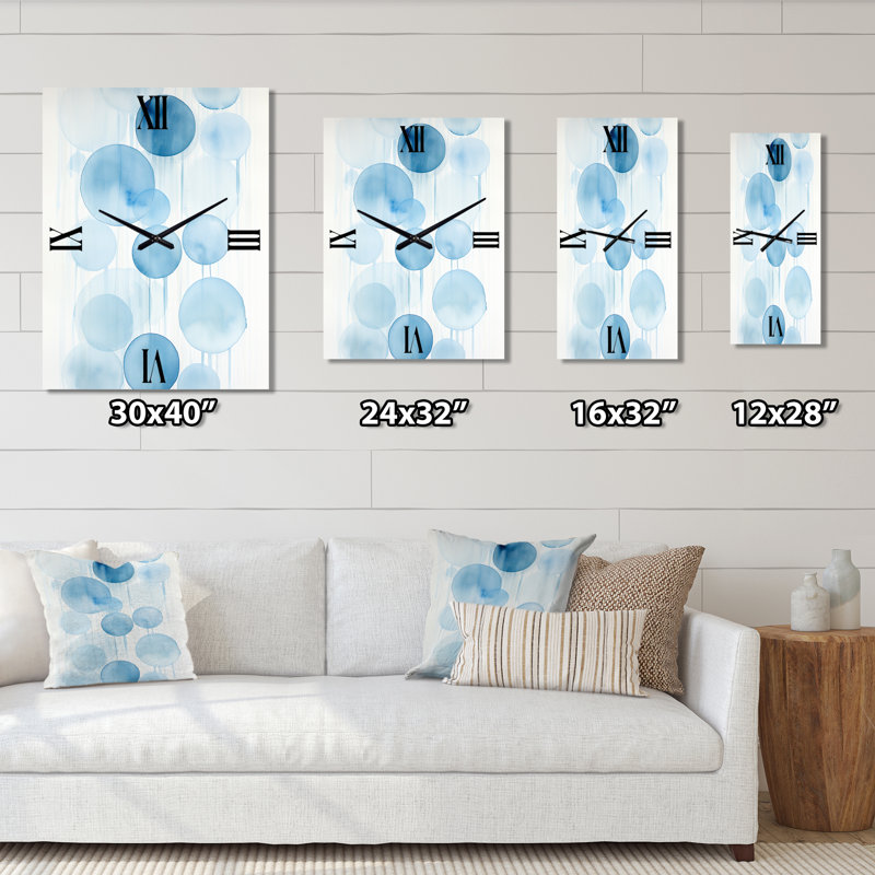 Horloge murale Tranquility, H 32 po x l 16 po x P 1 po