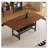 71"Long Dining Table With Shelf Storage-329321872