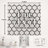 Abstract Transparent Peva Shower Curtain