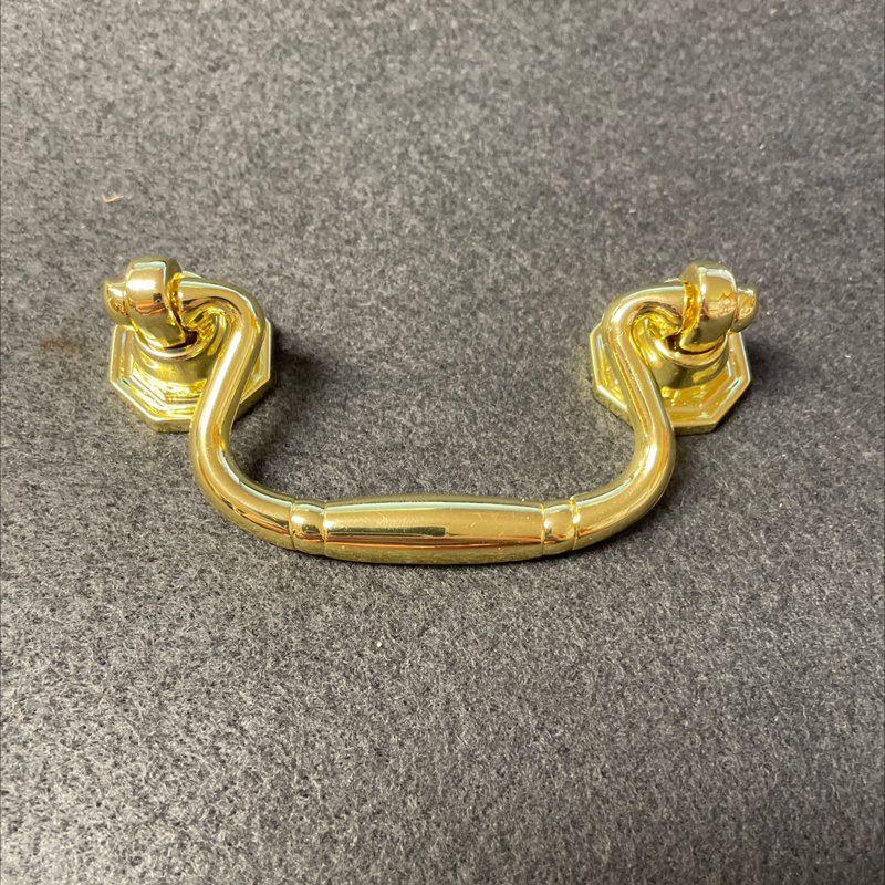 2-1/2" Bail Pull, Polished Brass