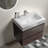 Single Bathroom Vanity with Engineered Stone Top-817399374-817399375