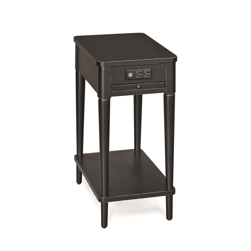 Table de bout Blatt, Noir