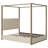 Upholstery Canopy Platform Bed with Headboard-569891645