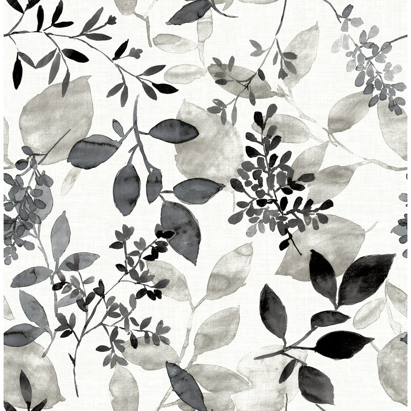 Makowski Floral Roll, Black