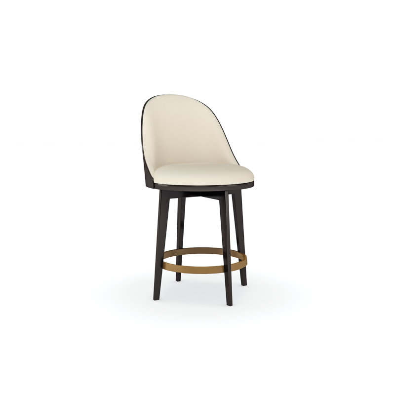 Another Round Swivel Upholstered Stool, Counter Stool (25” Seat Height)