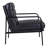 Keeley 23.5" W Top Grain Leather Armchair-1674906495