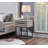 Celestial Contemporary Storage End Table, Gray-1399701127