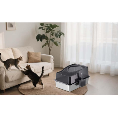 Stainless Steel Litter Box