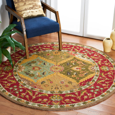 Karol Hand Hooked Performance Oriental Rug