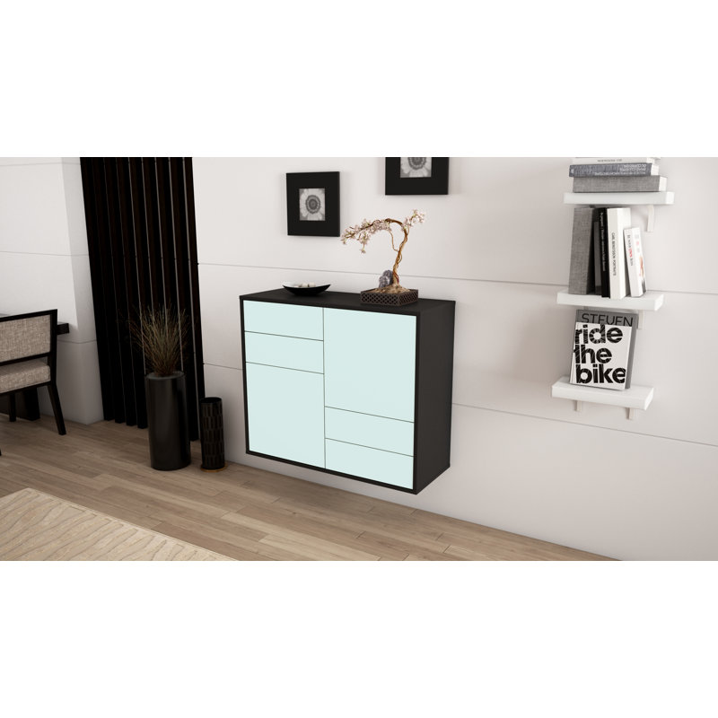 Rouleau 92cm Sideboard, Light Blue