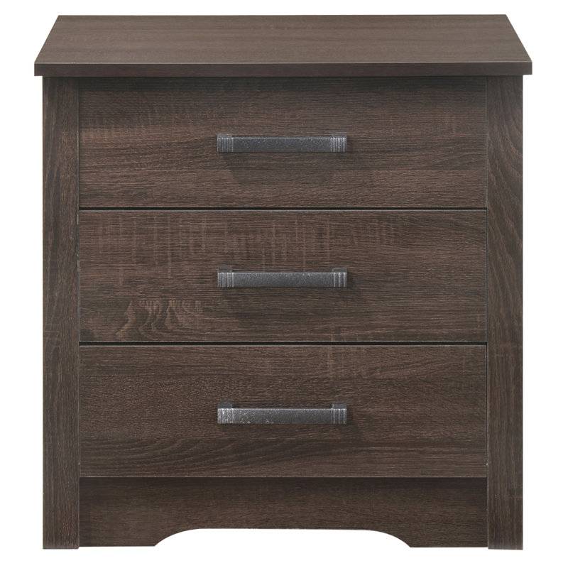 Table de chevet Modern Elegance Wenge, Noyer