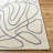 Baiel Abstract Hand Tufted Area Rug in Slate/Ivory-225827437