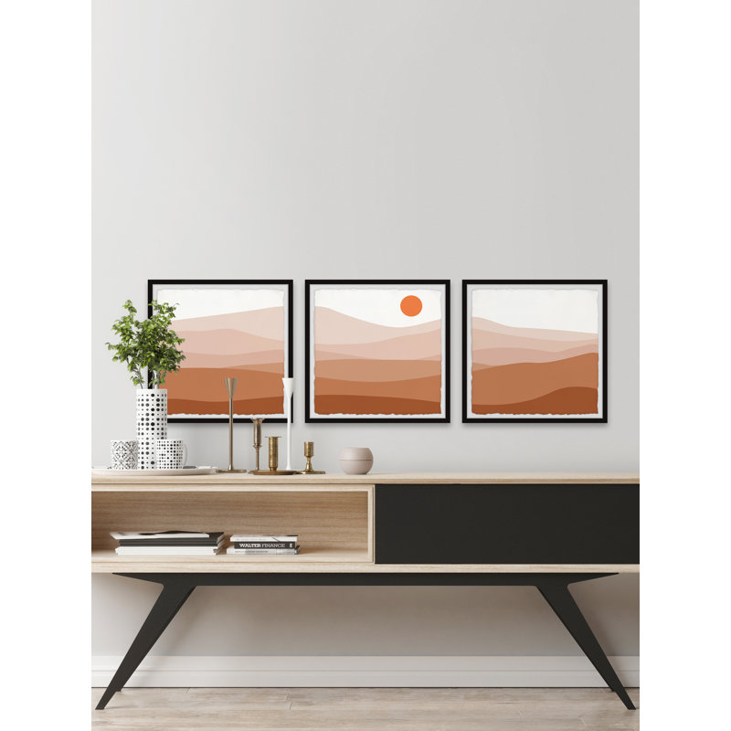 Your Mountain Is Waiting - 3 Piece Single Picture Frame Painting Set, 61" H x 61" W x 3.81" D