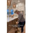 Bar Stools Set of 2, Adjustable Height Swivel Bar Stools, Metal Airlift Barstools, Backless Counter Height Bar Chairs for Kitchen Dining Room Pub Cafe-1785791066-1785791067