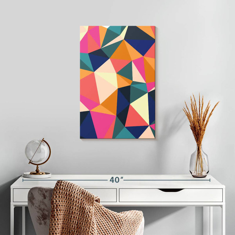 Avery Geometric Burst, 24" H x 16" W