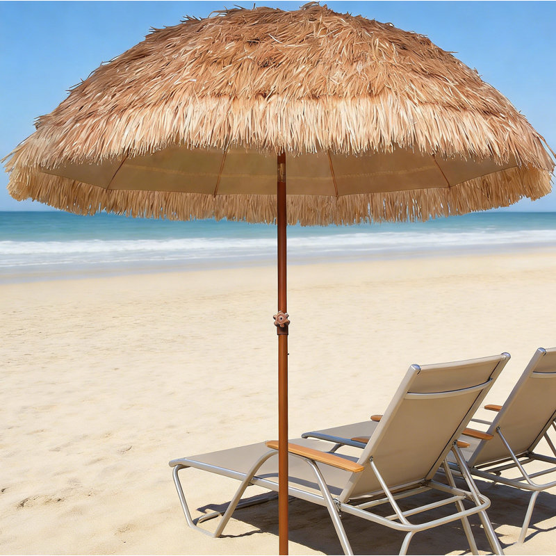 Parasol portatif de 7,5 pi Tiki