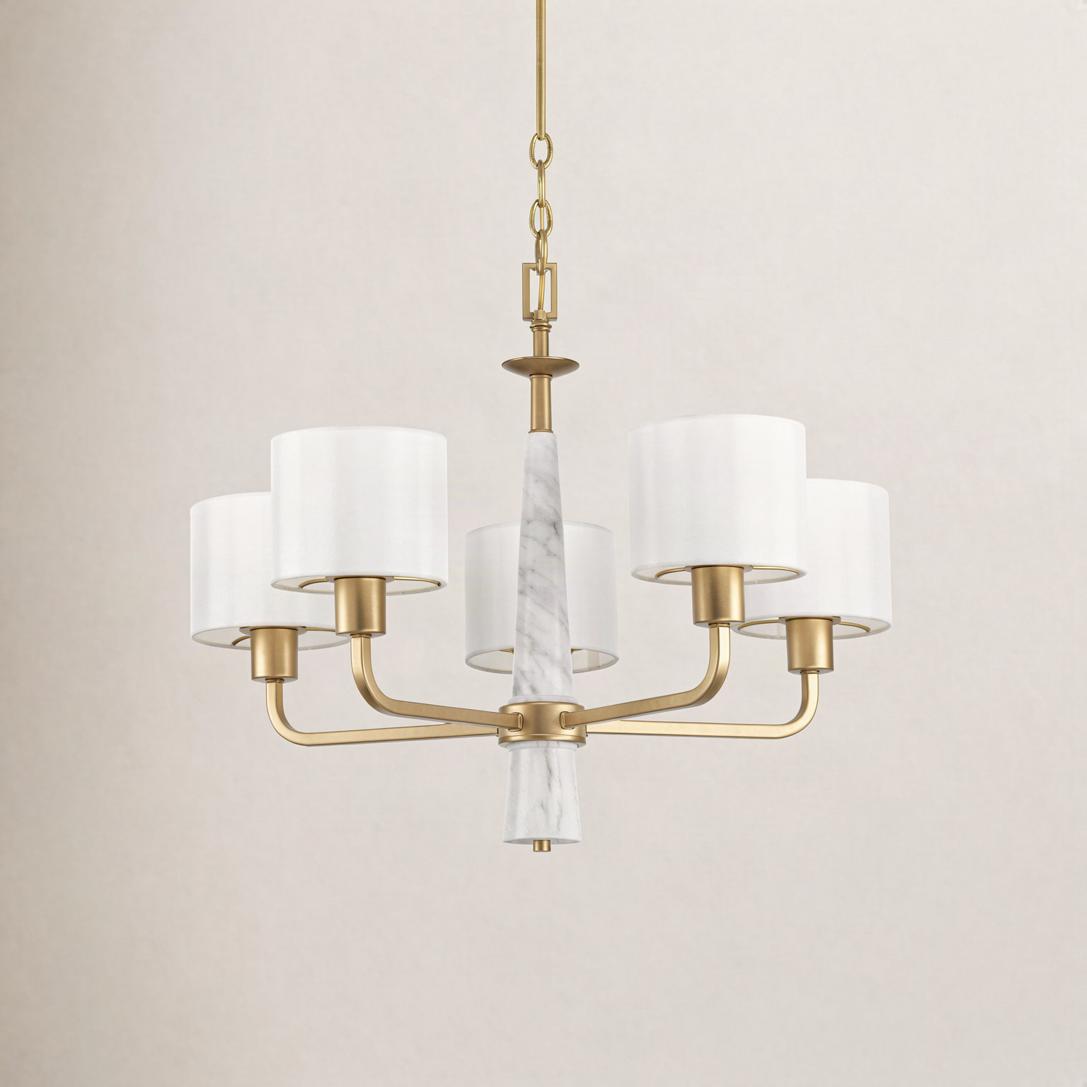 Perth 5 - Light Dimmable Chandelier