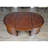 Oval Solid Wood Base Writing Desk