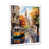 White Single Picture Framed