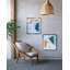 S / 3, art mural 22 x 26 x 0,6 po Marcia