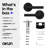 Stark Privacy Door Lever Modern Concealed Design For (Bed & Bath) – Sleek Minimalist Style in Matte Black-114645510