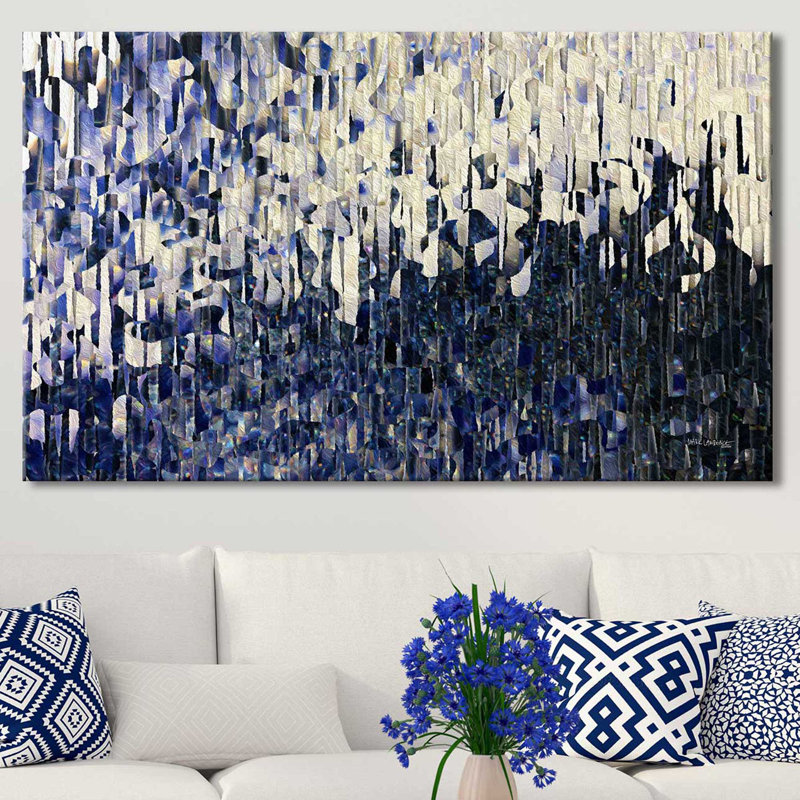«Psalm 104: 2 The Curtain Of Heaven» par Mark Lawrence - impression, Toile tendue, H 24 po x l 40 po x P 1,5 po
