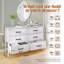 110 cm W Chest of 6 Drawers