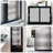 3D Window Film Removable Retro Geometric Design