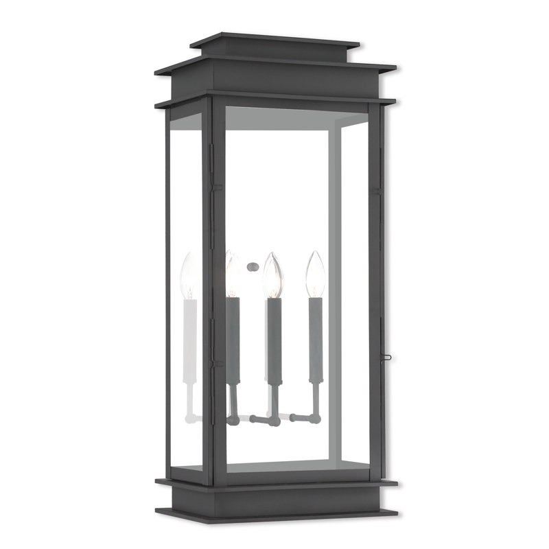 Cortana Wall Light, Black, 28.5" H x 12.5 W x 8.25" D