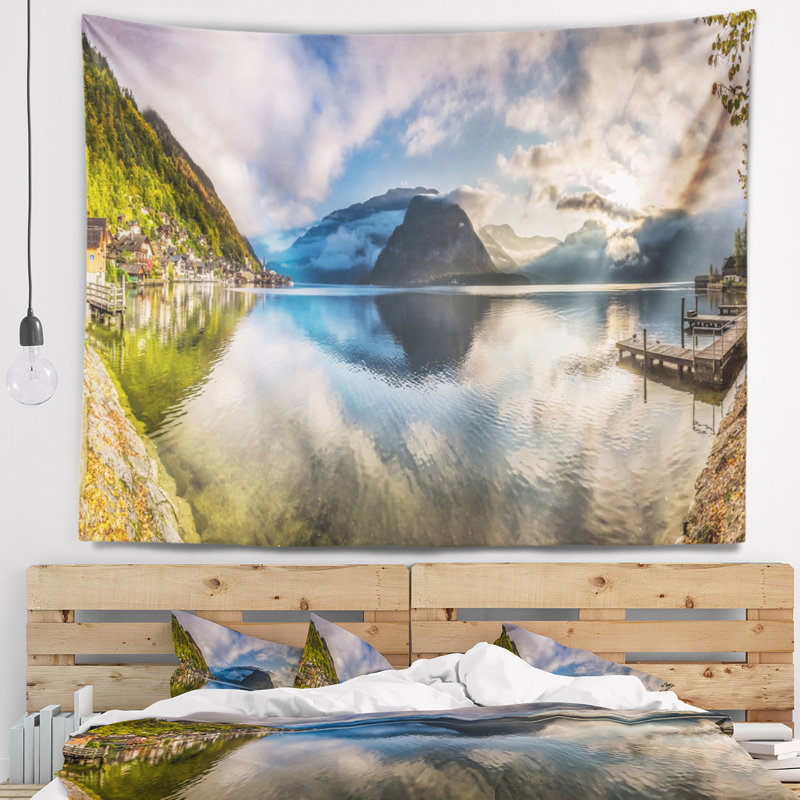 Landscape Polyester Tapestry, 32" H x 39" W