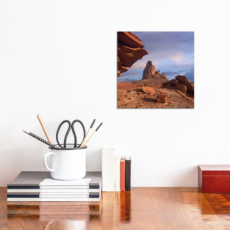 Agathla Peak, The Basalt Core Of An Extinct Volcano, Monument Valley, Arizona 1 Piece Wrapped Canvas Wall Art