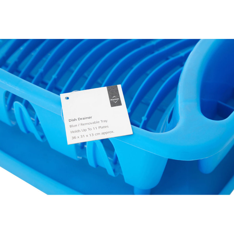 Deroche Dish Rack, Blue