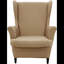 Housse pour fauteuil à oreilles 2 pièces Soft Stretch Soft-866080856