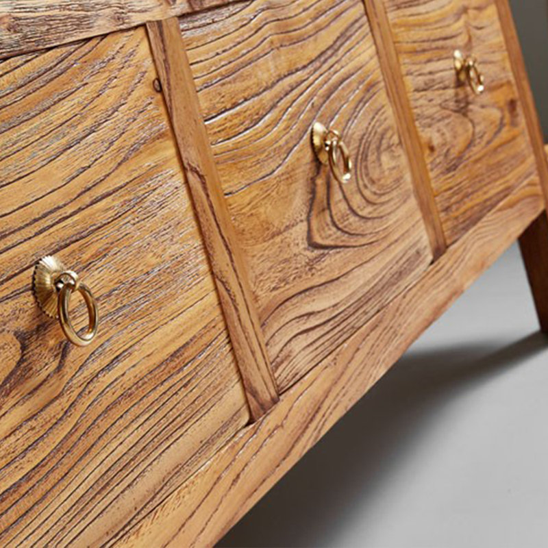 Pastoral style retro bathroom Vanity