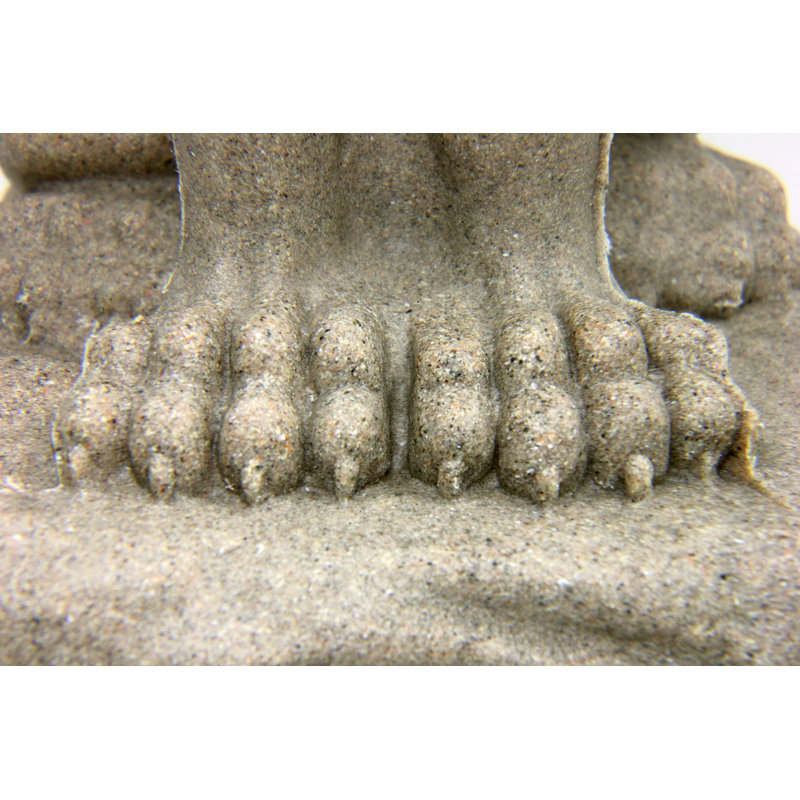 Statue de lion gardien Galena, Sable
