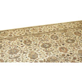 High-Quality Hand-Knotted Gold Area Rug