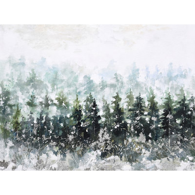 Forêt - peinture sur toile tendue