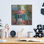 «Cortona Kitchen Doorway» par St. Hilaire Elizabeth, art mural en métal